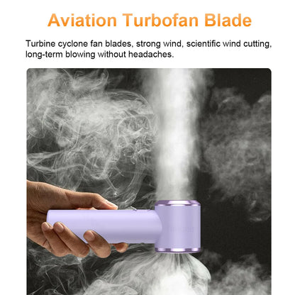 Portable Mini Fan High Speed Handheld Fans 199 Speeds Wind Adjustable 2000mAh USB Rechargeable Personal Small Fan for Outdoor