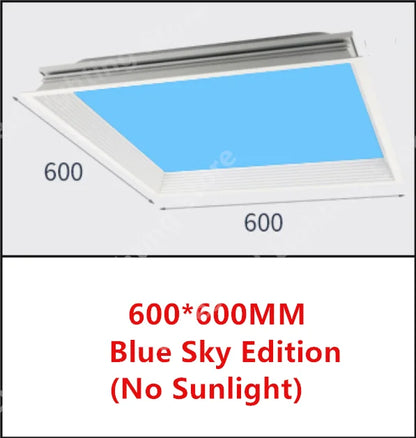 Blue LED Sky Ceiling Light Minimalist Square Recessed Ceiling Lights for Bedroom Kitchen Lamp Designer Office Ceiling Lights