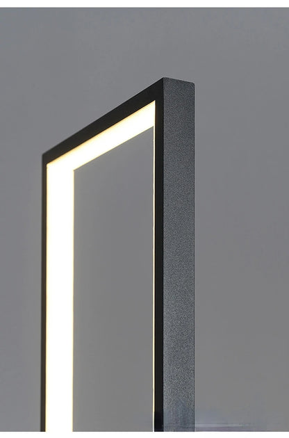 Nordic Simple Living Room Floor Lamp Modern Led Vertical Square Floor Light Bedroom Dimmable Indoor Lighting 2024 Led Luminairas