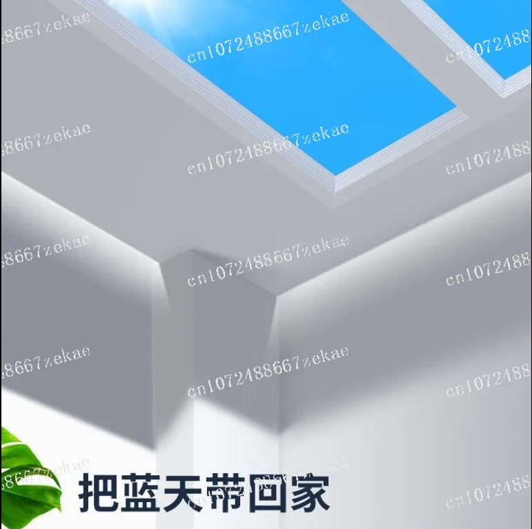Blue Sky Light Ceiling Lamp for Bathroom Indoor Decor Panel Kids Room Lamp Kitchen Natural Lighting Surface Ceiling Chandelier