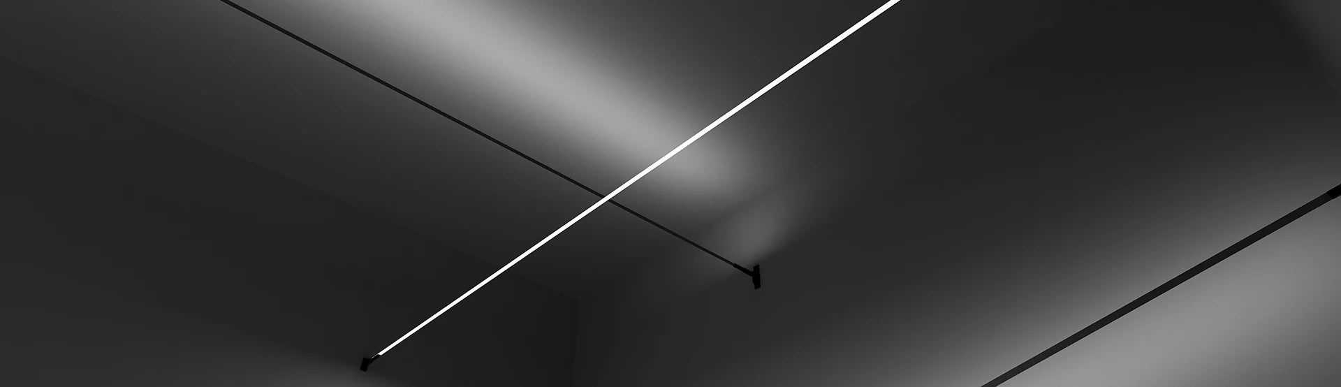 Skyline Steel Strip Diy Linear No Main Light LED Lighting Interior Decoration Aisle Modern Creative Exhibition Hall Wall Lamp