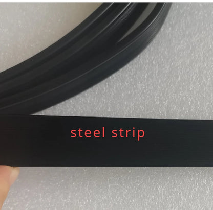 Modern Minimalist Wall Lamp Black White Skyline Linear LED Bar Strips Sconce Wall Light for Living DIY Background Decor