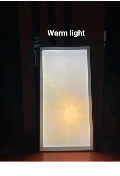 Modern Blue Sky Light Ceiling Lamp For Bathroom Indoor Decor Panel Kids Room Lamp Kitchen Natural Lighting Surface Ceiling Chand