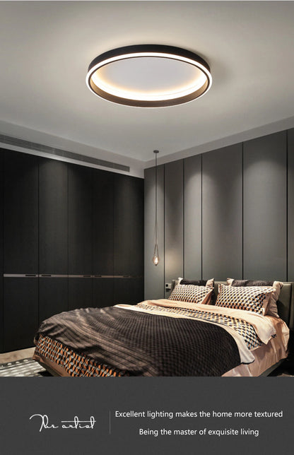Simple Round Bedroom Led Ceiling Lights Modern Home Decor Lampen Nordic Living Room Lamp Lighting Minimalist Ins Room Study Lamp