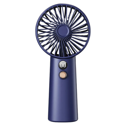 USB Rechargeable Mini Handheld Fan with 99 Adjustable Speeds Powerful Portable Personal Desk Fan for Home Office And Outdoor Use