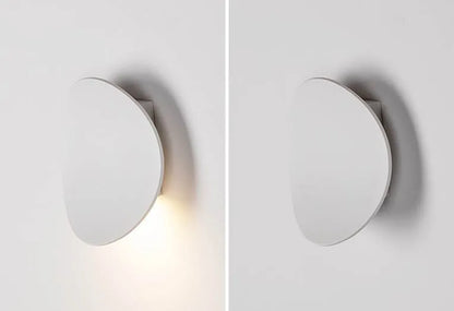Modern Simple Outdoor Waterproof LED Wall Washer Stair Aisle Bedroom Sofaside Creative Artistic Atmosphere Round Wall Lamp
