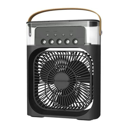 3 In 1 Fan AIr Conditioner Household Mini Air Cooler LED Night Light Portable Humidifier Air Adjustment Fan Office Home Fan