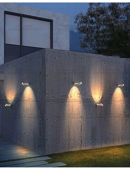 LED Modern Outdoor Waterproof Wall Lamp Living Room Background Wall Light IP65 Garden Decoration Lamp Staircase Corridor Lamp
