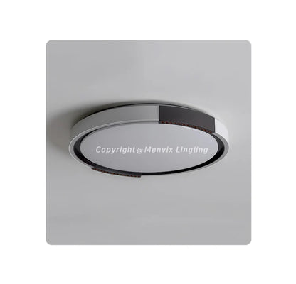 Modern LED Ceiling Lamp Bedroom Study Fixture Round White Home Art Design Indoor Decoration Living Room Lights Lustre Lighting