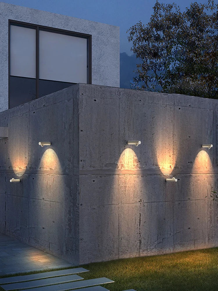 LED Modern Outdoor Waterproof Wall Lamp Living Room Background Wall Light IP65 Garden Decoration Lamp Staircase Corridor Lamp