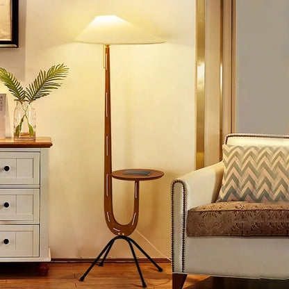 Nordic ARC Floor Lamp Retro Wooden Standing Lamp For Homestay Living Room Sofa Side Study Bedroom Bedside Reading Stand Lighting