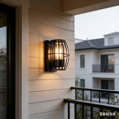 Outdoor LED Wall Light IP65 Waterproof With E27 Base Aluminum Wall Lamps Decoration Porch Garden Balcony Aisle Stair Wall Lights