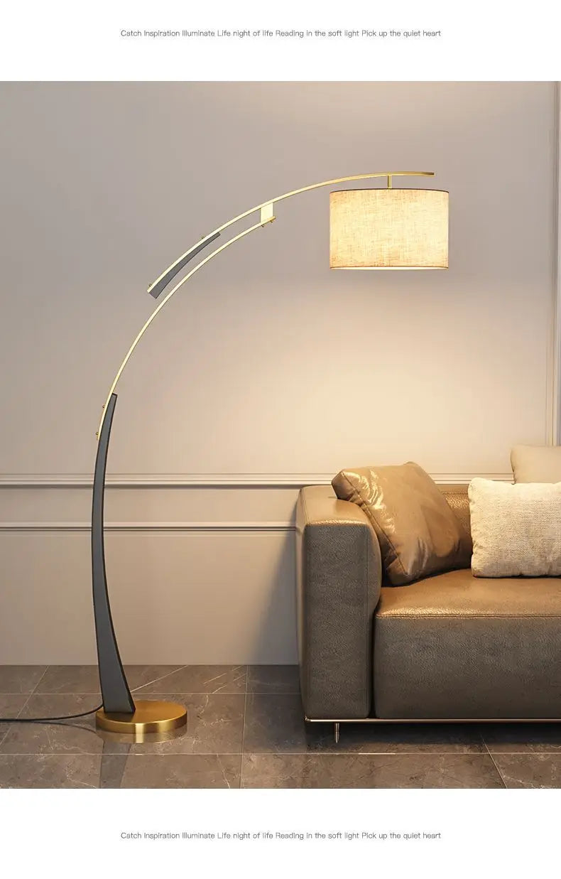 Nordic Style Fishing Lamp Floor Lamp, Modern Minimalist Design, Sofa Standing Lamp, Reading Lamp For Living Room, Bedroom Study