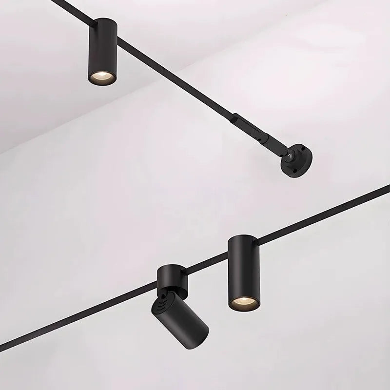 Diy Long LED Skyline Steel Strip Luminous Linear No Main Light Decoration, Modern Minimalist Creative Exhibition Hall Wall Light