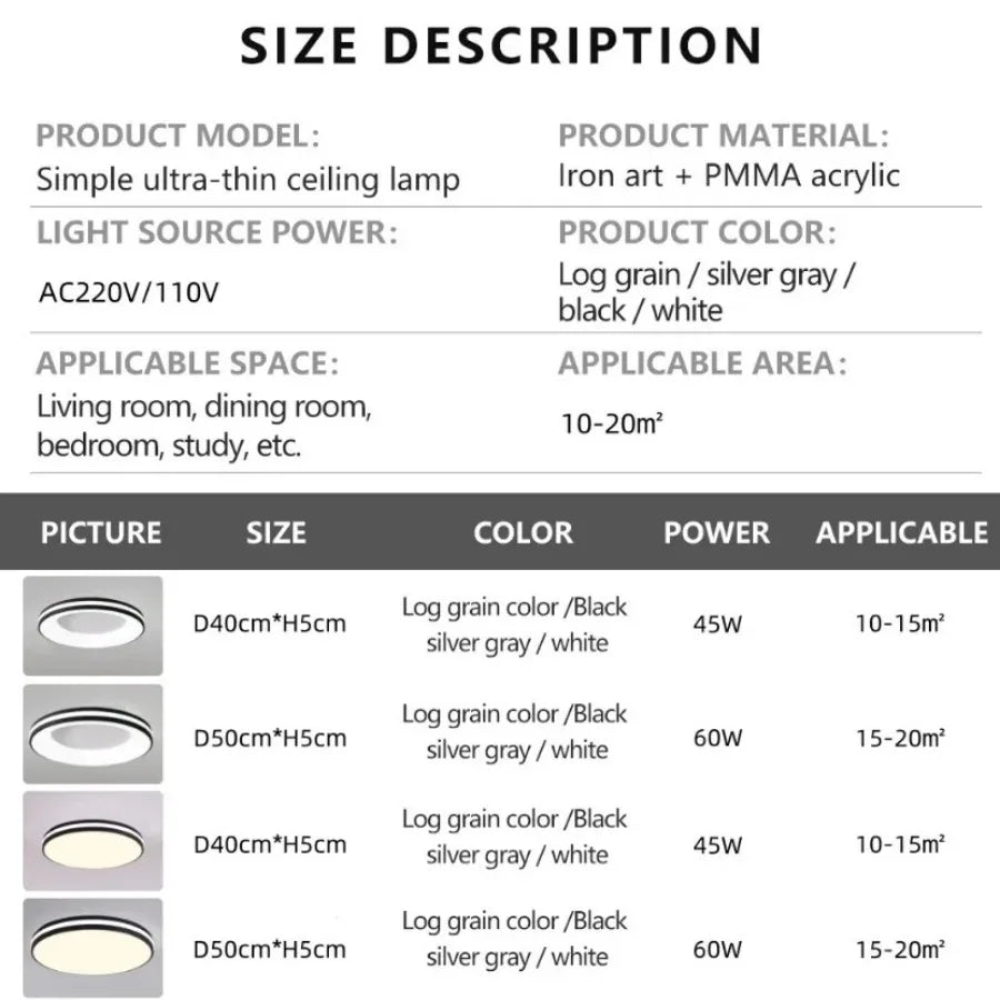 Nordic Macaron Ceiling Lamp Modern Remote Dimming Decor Light Living Room Bedroom Study Kitchen Indoor Home LED Ceiling Light
