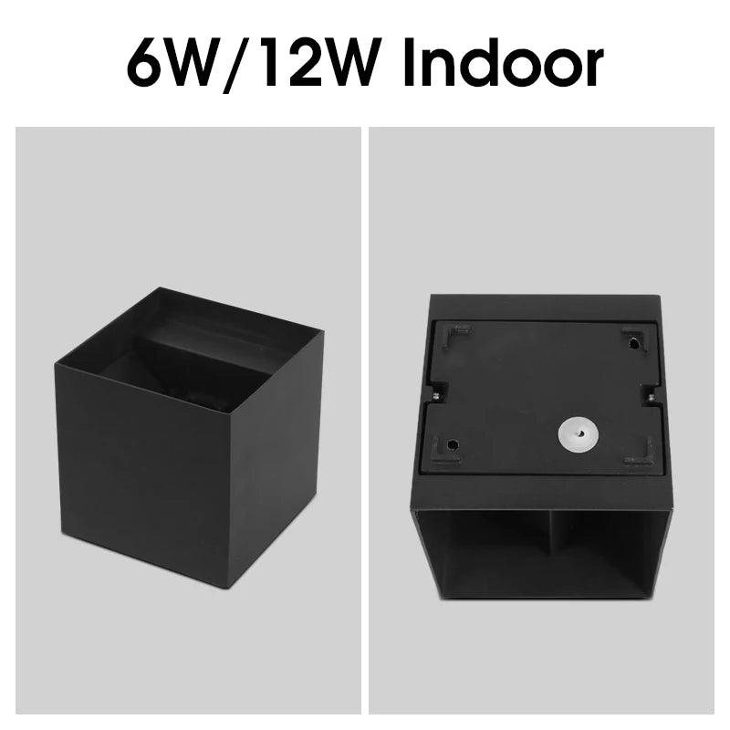 LED Wall Lamp Outdoor Waterproof IP65 Garden Lighting A85-265V Interior Wall Light Indoor For Bedroom Stairs Fixture Wall Lamps