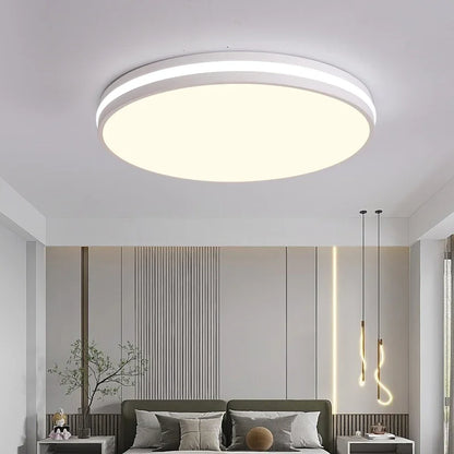 Nordic Macaron Ceiling Lamp Modern Remote Dimming Decor Light Living Room Bedroom Study Kitchen Indoor Home LED Ceiling Light