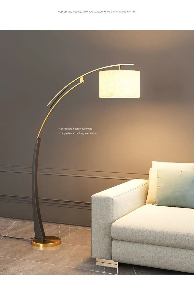 Nordic Style Fishing Lamp Floor Lamp, Modern Minimalist Design, Sofa Standing Lamp, Reading Lamp For Living Room, Bedroom Study