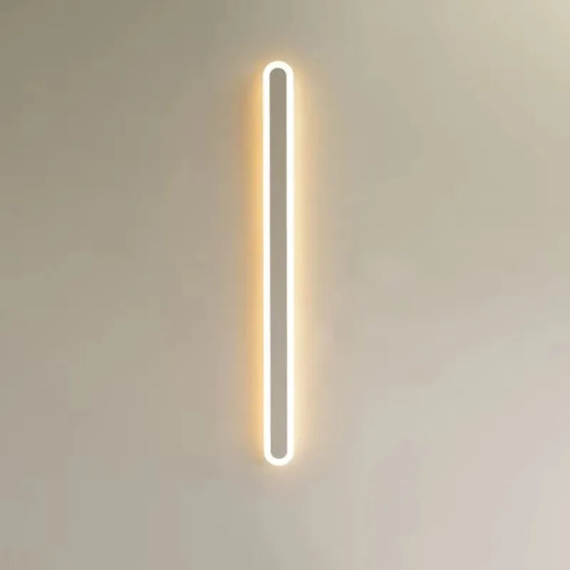 Modern Minimalist LED Strip Wall Lamp Interior Decorative Line Lamp Balcony Bedroom Living Room Lamp