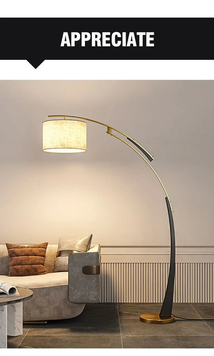 Nordic Style Fishing Lamp Floor Lamp, Modern Minimalist Design, Sofa Standing Lamp, Reading Lamp For Living Room, Bedroom Study