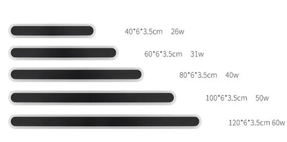 Modern Minimalist LED Strip Wall Lamp Interior Decorative Line Lamp Balcony Bedroom Living Room Lamp