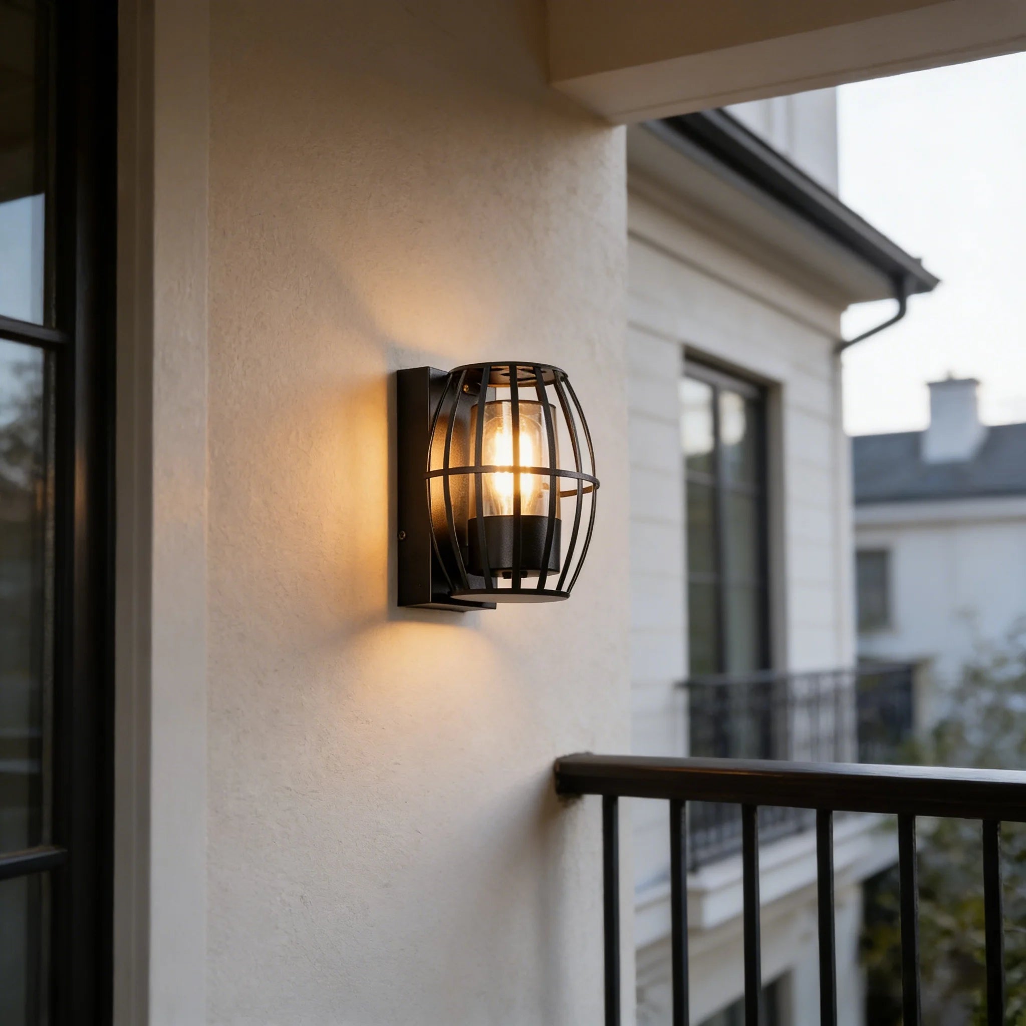 Outdoor LED Wall Light IP65 Waterproof With E27 Base Aluminum Wall Lamps Decoration Porch Garden Balcony Aisle Stair Wall Lights