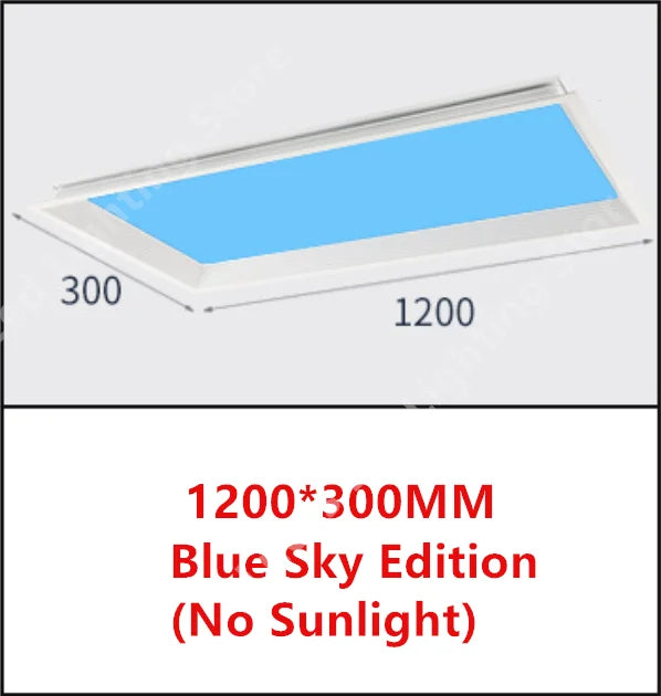 Blue LED Sky Ceiling Light Minimalist Square Recessed Ceiling Lights for Bedroom Kitchen Lamp Designer Office Ceiling Lights