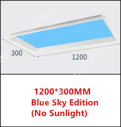 Blue LED Sky Ceiling Light Minimalist Square Recessed Ceiling Lights for Bedroom Kitchen Lamp Designer Office Ceiling Lights