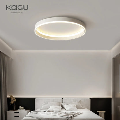 Simple Round Bedroom Led Ceiling Lights Modern Home Decor Lampen Nordic Living Room Lamp Lighting Minimalist Ins Room Study Lamp